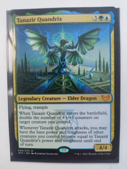 Tanazir Quandrix Magic The Gathering Mythic Strixhaven Mages 240 MTG Dragon Rare - Image 1