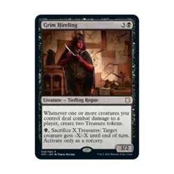 WOTC MtG Commander: Adventures in the Forgotten Realms Grim Hireling (R) NM - Image 1