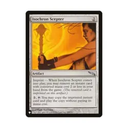 WOTC MtG The List Isochron Scepter (U) NM - Image 1