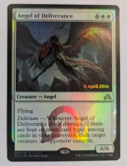 Angel of Deliverance Prerelease Cards Foil - MTG RARE - Image 1