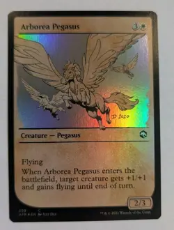 Arborea Pegasus (Showcase) Adventures in the Forgotten Realms Foil - MTG - Image 1