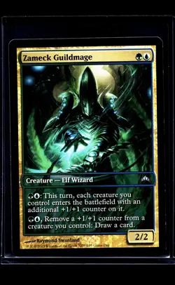 MTG Magic the Gathering Game Day & Store Championship Promo Zameck Guildmage LP - Image 1
