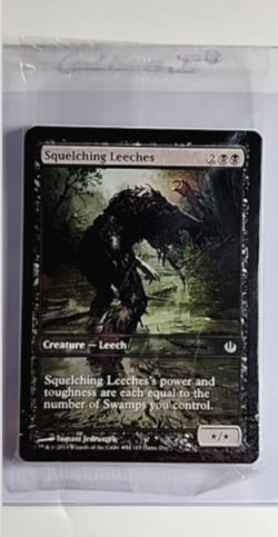 MTG Magic the Gathering Game Day Promos Sealed Pack of 10 #84 Squelching Leeches - Image 1