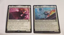 MTG ARACHNE, PSIONIC WEAVER & SILVER SABLE MERCENARY LEADER MAGIC SPIDER-MAN - Image 1