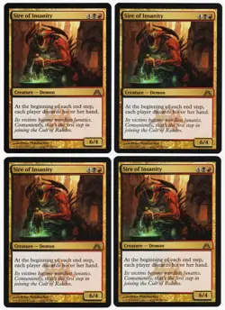 Sire of Insanity x4 4x 2013 Dragon's Maze PLAYSET Multi-Color Creature MTG NM A2 - Image 1
