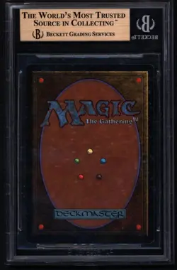 Badlands - English - Revised - MTG Magic the Gathering - BGS GEM Mint 9.5 #3873 - Image 2