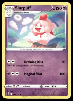 Slurpuff SWSH12: Silver Tempest 084/195 MP Pokemon TCG | Buy 10 Get 10 Free - Image 1
