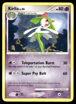 Kirlia Platinum 51/127 MP Pokemon TCG | Buy 10 Get 10 Free - Image 1