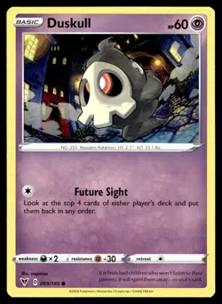 Duskull SWSH04: Vivid Voltage 069/185 MP Pokemon TCG | Buy 10 Get 10 Free - Image 1