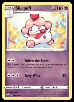 Slurpuff SWSH06: Chilling Reign 068/198 MP Pokemon TCG | Buy 10 Get 10 Free - Image 1