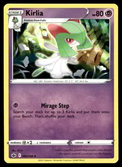 Kirlia SWSH06: Chilling Reign 060/198 MP Pokemon TCG | Buy 10 Get 10 Free - Image 1