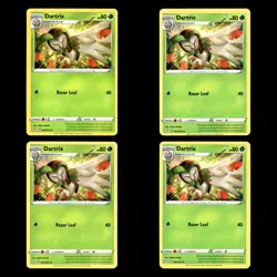4x Dartrix Shining Fates 007/072 MP Pokemon TCG | Buy 10 Get 10 Free - Image 1