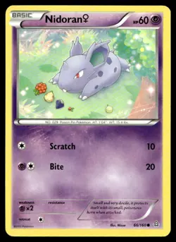 Nidoran (F) XY - Primal Clash 66/160 MP Pokemon TCG | Buy 10 Get 10 Free - Image 1