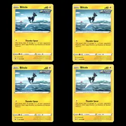 4x Blitzle SWSH06: Chilling Reign 050/198 MP Pokemon TCG | Buy 10 Get 10 Free - Image 1