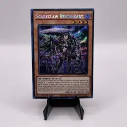 Yugioh Scareclaw Reichheart MP23-EN068 Secret Rare 1st Ed NM - Image 1