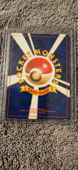 Team Rocket's Mewtwo Pokemon Card Japanese No.150 Vintage Holo - Image 2