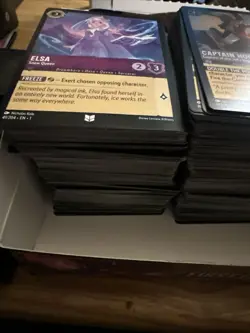 Disney Lorcana En 1 and En 2 700+ Cards Commons Uncommon Rares Few Foils. NM Lot - Image 4