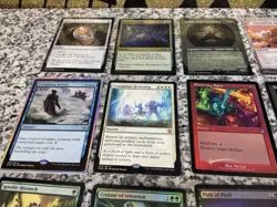 (52) Magic The Gathering Trading Card Lot Mostly R & M Unsearched MTG - Image 2