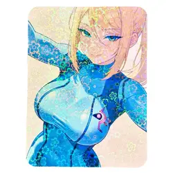 Custom Samus • Goddess Story / Metroid Photo Card (Anime,ACG) - Image 3