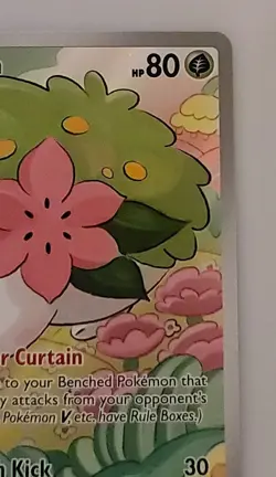 Pokemon TCG Shaymin Holo Card Illustration Rare, 185/182, Destined Rivals Series - Image 5