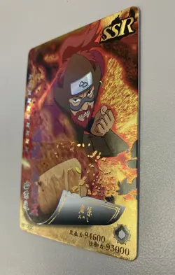 Roshi- Four Tail Jinchuriki- SSR Gold/Foil - Naruto CCG Trading Card - HY10055 - Image 3