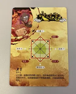 Roshi- Four Tail Jinchuriki- SSR Gold/Foil - Naruto CCG Trading Card - HY10055 - Image 4
