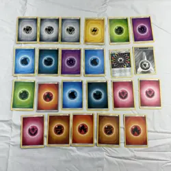 Lot Of 22 Pokemon TCG Basic Energy Cards Assorted - Image 1