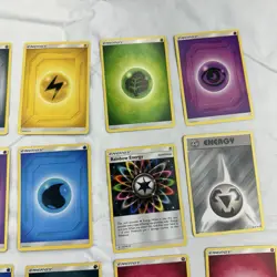Lot Of 22 Pokemon TCG Basic Energy Cards Assorted - Image 3