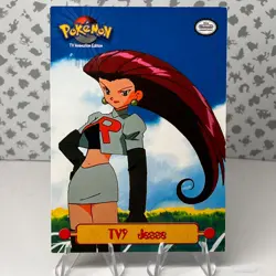 Pokemon TV9 Jesse Standard Card TV Animation Edition Topps Nintendo 1999 #TV9 NM - Image 1