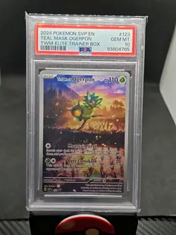 Teal Mask Ogerpon 123 Sv: Scarlet & Violet Promo Cards Holo - Image 1