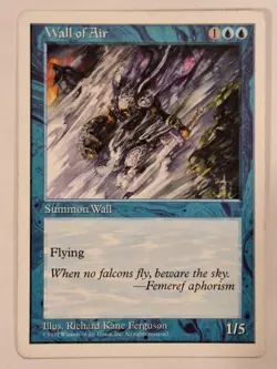 Wall of Air - 5th Edition Core Set - Magic the Gathering MTG Nice! - Image 1