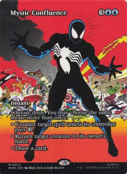 Mystic Confluence (Borderless) Spider-Man Mythic Regular #12 NM MTG - Image 1