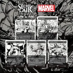 SECRET LAIR X MARVEL’S SPIDER-MAN: VENOM UNLEASHED (INKS) FOIL EDITION PRESALE - Image 1