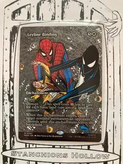 MTG Leyline Binding (Borderless) - Marvel's Spider-Man: Eternal-Legal (MAR) M #2 - Image 1