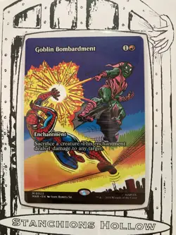 MTG Goblin Bombardment (Borderless) - Marvel Eternal-Legal (MAR) M 0023 - Image 1