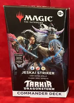 Magic the Gathering - Tarkir Dragonstorm Commander Deck - Jeskai Striker SEALED - Image 1