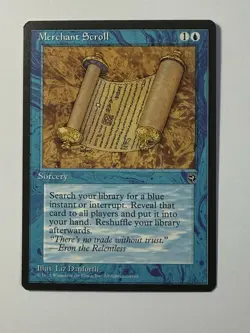 Merchant Scroll - Homelands - Magic the Gathering - MTG - LP - Image 1