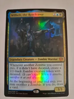 Wilhelt, the Rotcleaver Commander: Innistrad: Midnight Hunt Foil - Image 1
