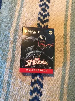 SDCC MtG 2025 Marvel Spider-Man Venom Black Welcome Deck NEW/SEALED - Image 1