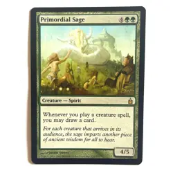 Primordial Sage VLP Ravnica: City of Guilds Rare MTG See Photos Magic - Image 1
