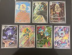 Pokemon TCG Black Bolt & White Flare Illustration Rare Lot - Pack Fresh/ NM - Image 1