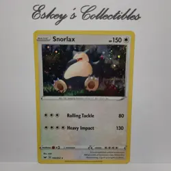 Snorlax 140/202 Cosmos Promo Near Mint Pokemon Trading Card Game - Image 1