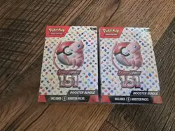 Pokemon TCG Scarlet and Violet 151 Booster Bundle X2 820650853210 - Image 1