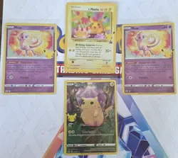 Pokemon Celebrations Birthday Pikachu And Mew Holo Lot Pack Fresh - Image 1
