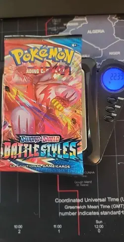 HEAVY 22.39G POKEMON ~ SWORD & SHIELD BATTLE STYLES ~ BOOSTER PACK - Image 1