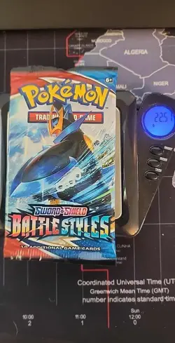 22.50g HEAVY POKEMON ~ SWORD & SHIELD BATTLE STYLES ~ BOOSTER PACK - Image 1