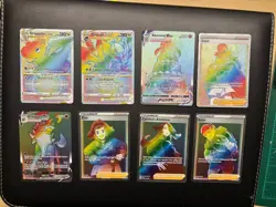 Pokemon Tcg Rainbow Secret Rare Lot, Giratina Vstar, Dragonite Vstar , Lycanroc - Image 1
