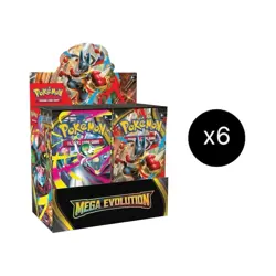 POKEMON - MEGA EVOLUTIONS - SEALED ENHANCED BOOSTER 6 BOX CASE - PRESALE 9/26/25 - Image 1