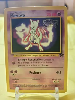 Mewtwo WB Pokemon The First Movie Black Star Promo #3 Pokemon TCG - Image 1