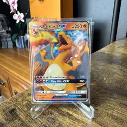 Pokemon Charizard GX Battle Academy Stamped 60 9/68 Hidden Fates NM TCG - Image 1